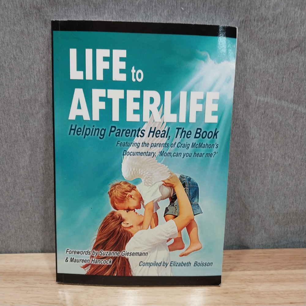 Life to Afterlife Book Helping Parents Heal Elizabeth Boisson Paperback Blue